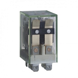 Промежуточное реле NJX-13FW/2ZS/ 2 конт. С инд. LED 5A 240В АС